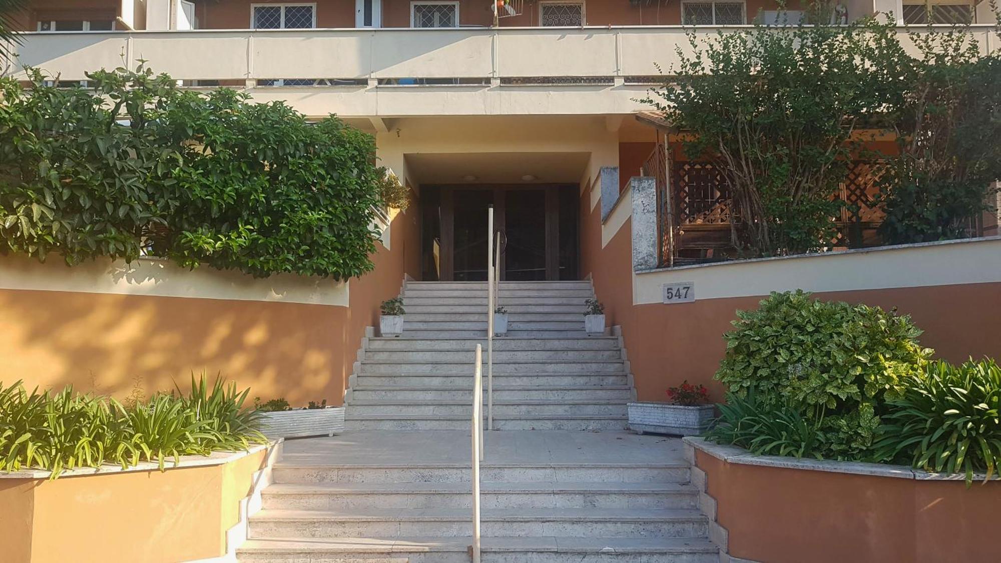 Ferienwohnung Casa Stazione Magliana Rom Exterior foto
